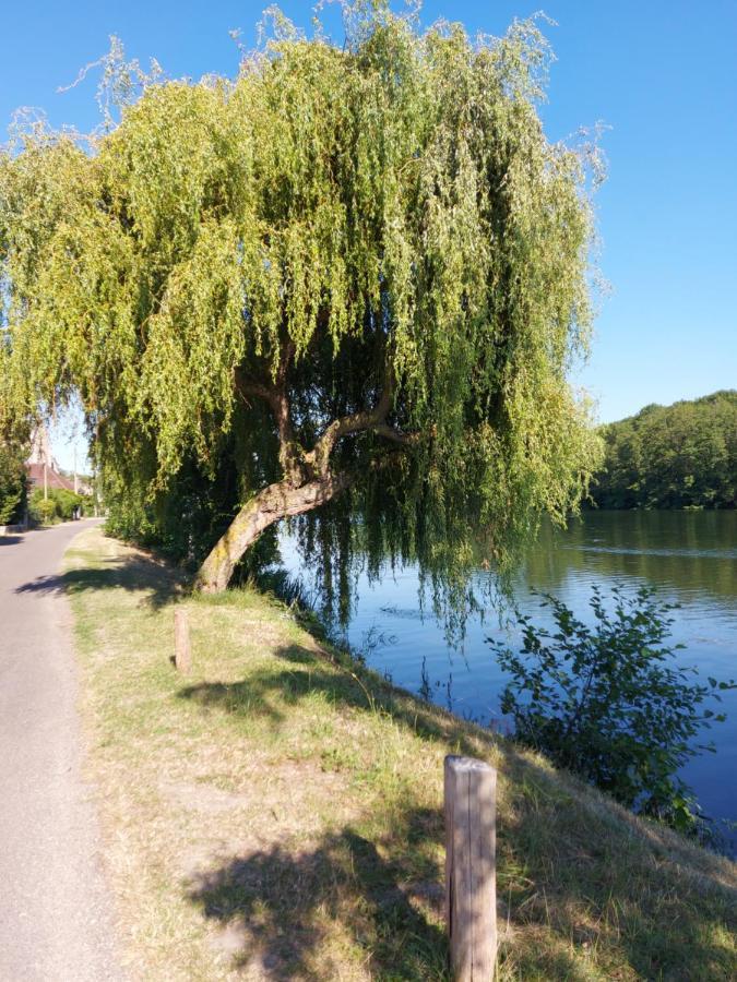 Calme Au Bord De L'Eau Bed & Breakfast Laroche-Saint-Cydroine Bagian luar foto